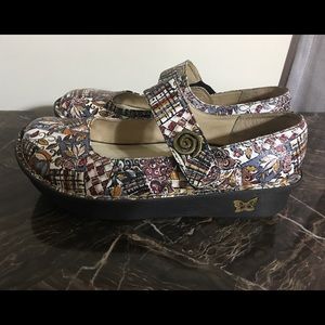 Alegria print Paloma 40 10 Excellent Mary Jane